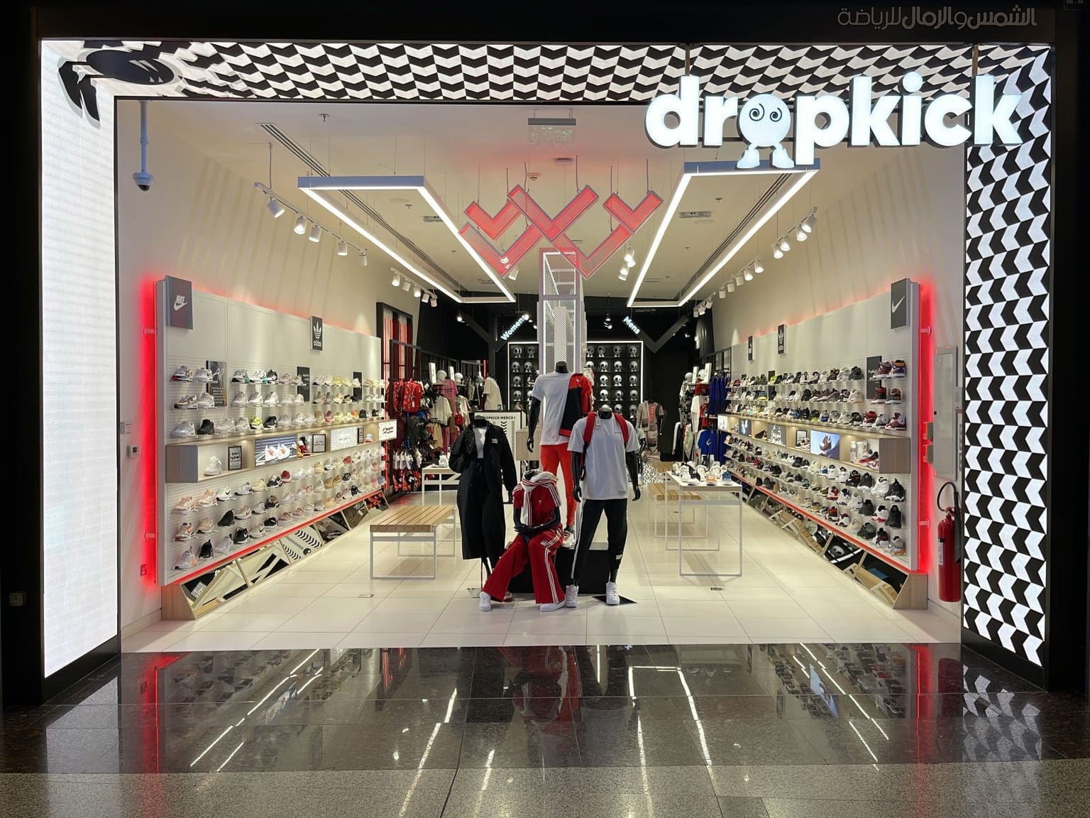Progetto di arredo nel settore Fashion negozio Dropkick
