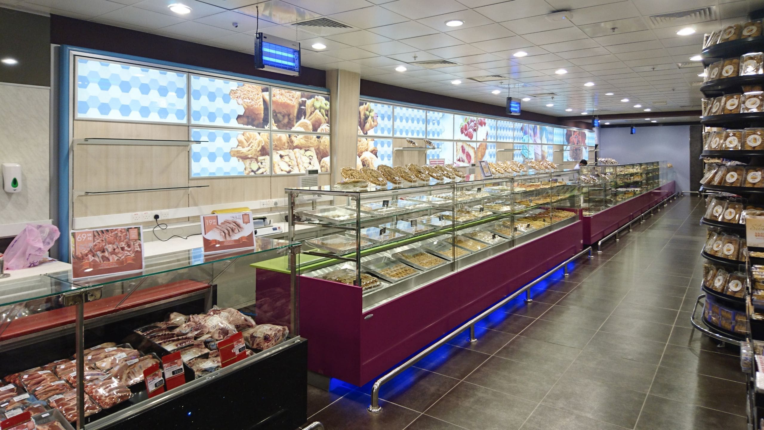 Progetto di arredo per Grocerant Danube Al Yarmouk