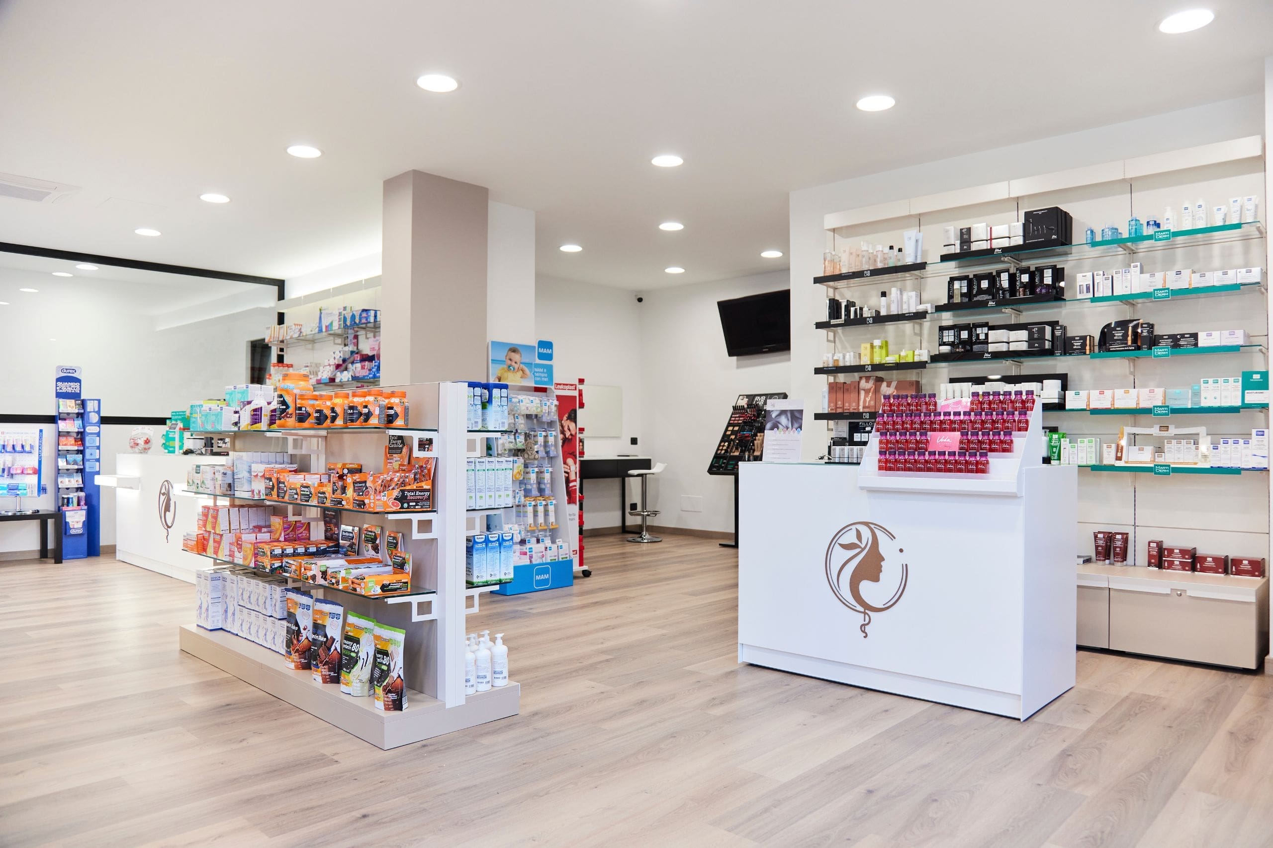 Progetto di arredo per Farmacia Nais